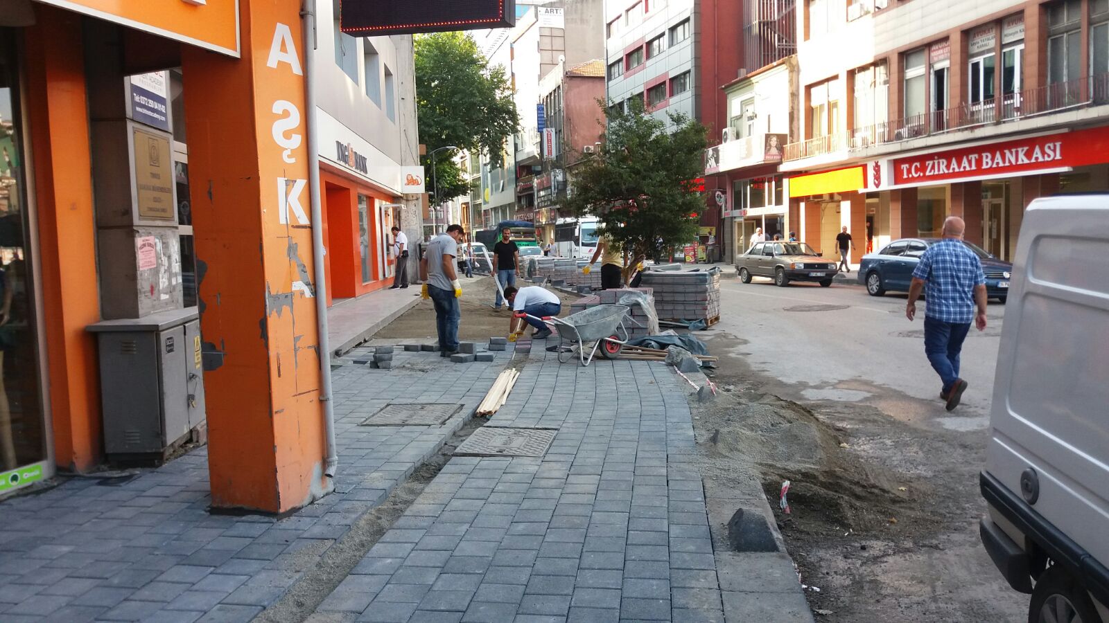 Zonguldak Belediyesi Cadde Ve Kaldırımların Yenilenmesi